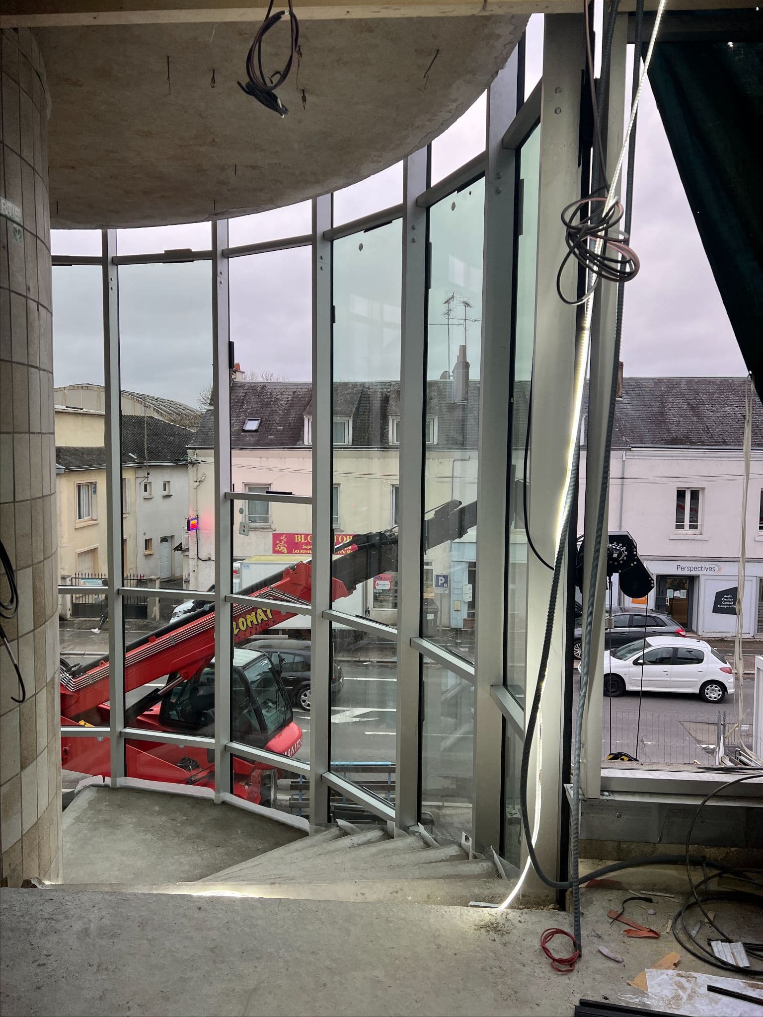 CITÉ NUMÉRIQUE — Blois — chantier, vue 15