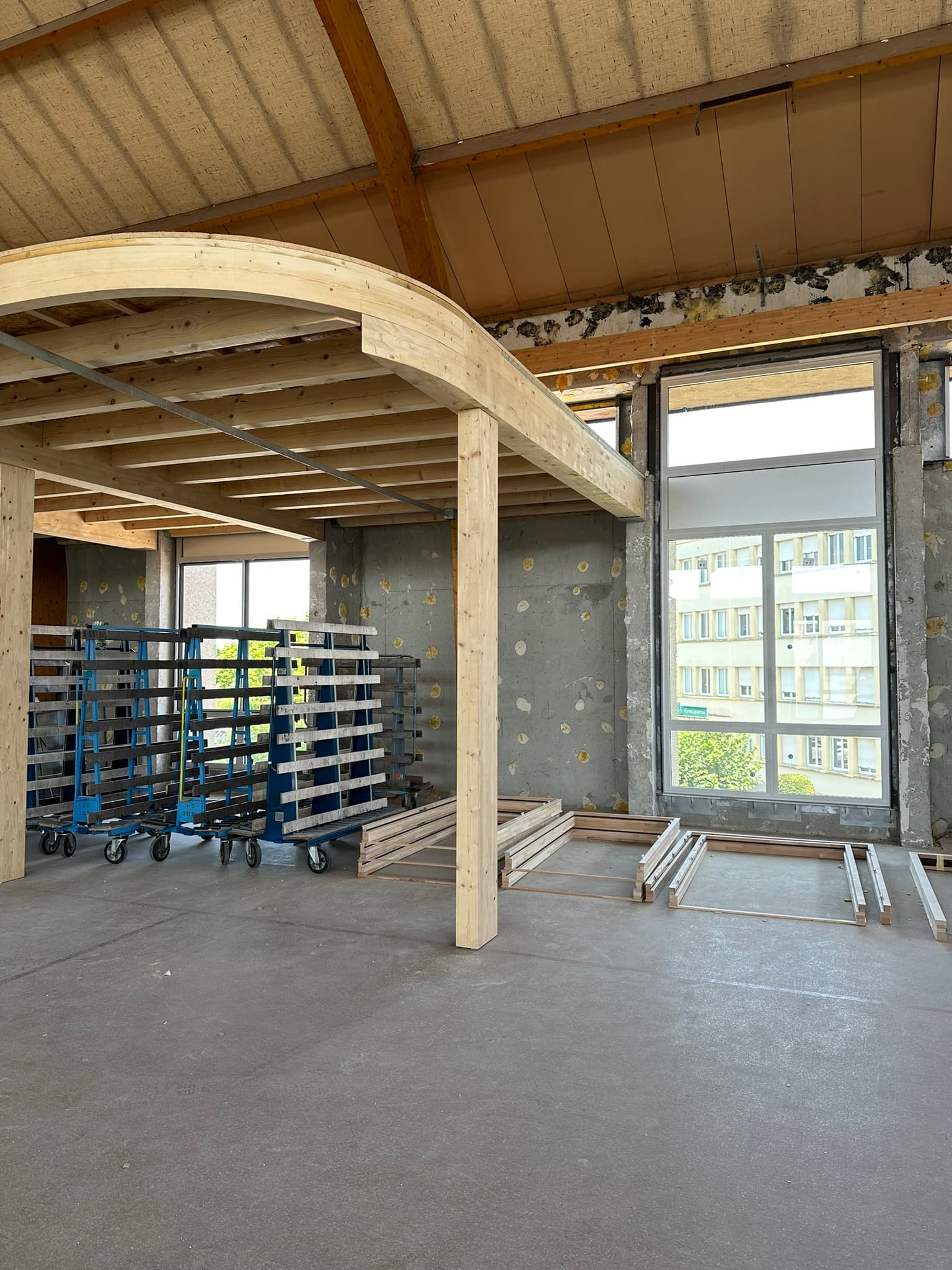CITÉ NUMÉRIQUE — Blois — chantier, vue 13