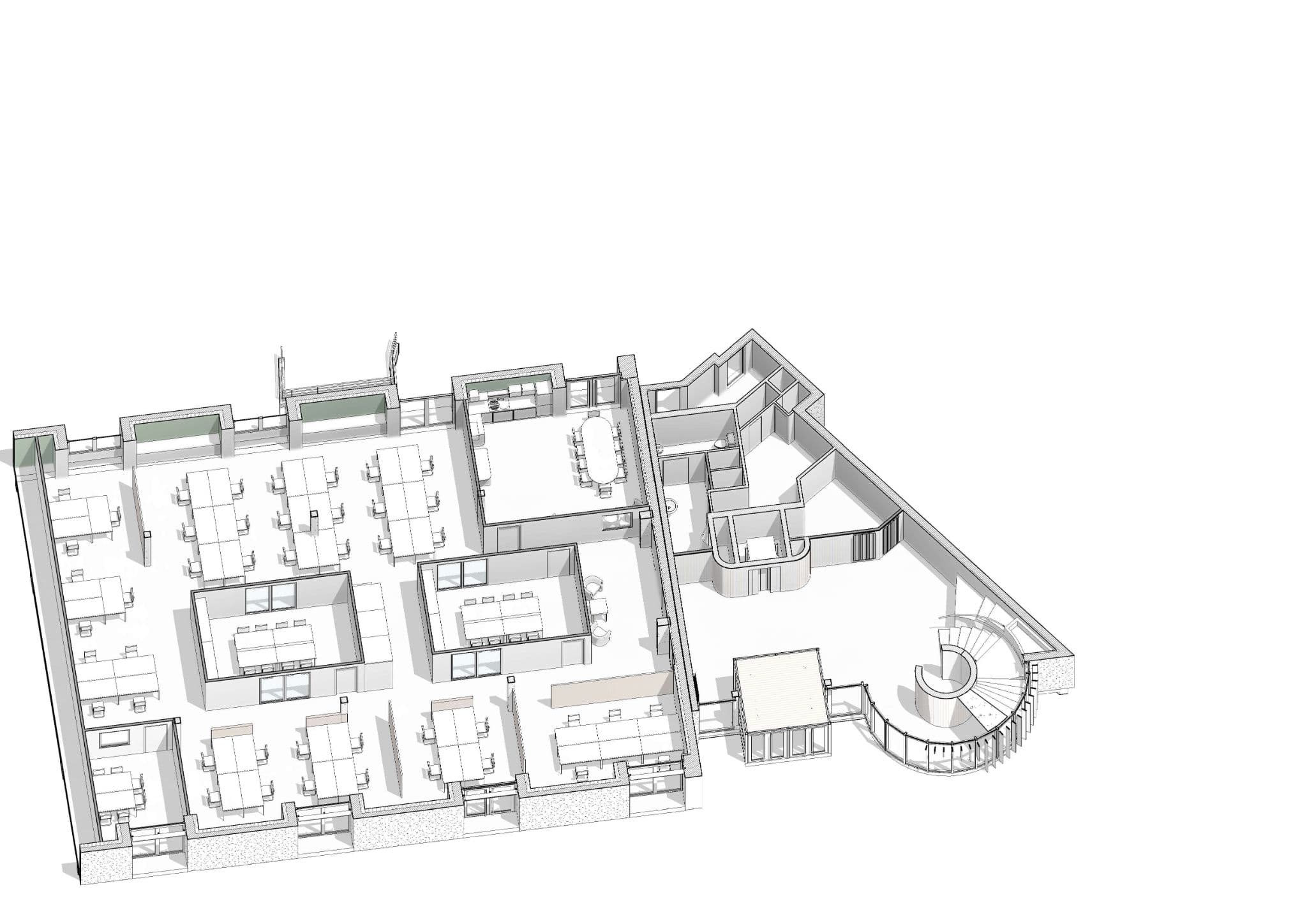 BUREAUX NEOLINK — Blois — plans conception, vue 7