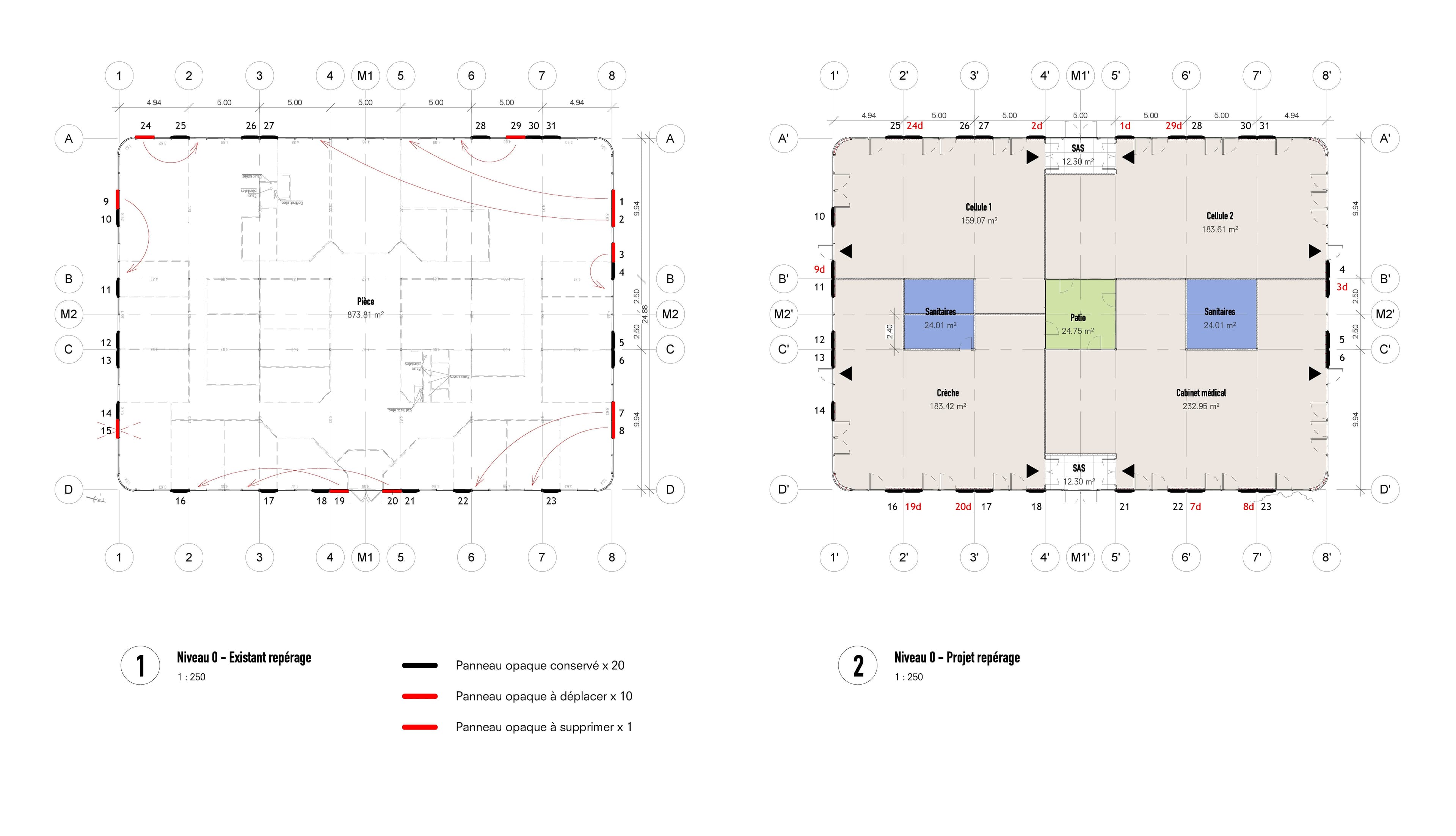 TRANSFORMATION ERP — Fondettes — plans conception, vue 11