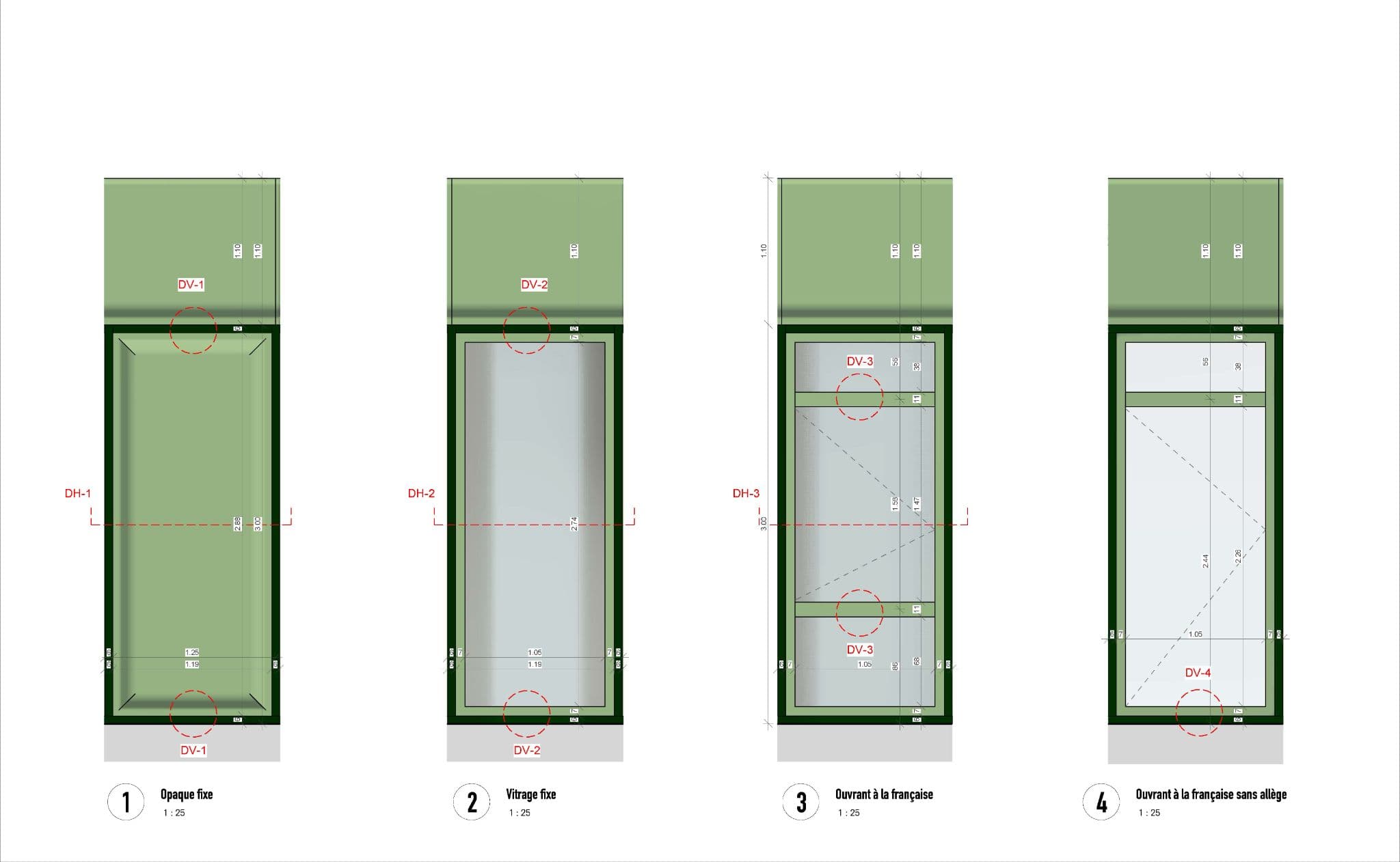 TRANSFORMATION ERP — Fondettes — nomenclature facades, vue 13