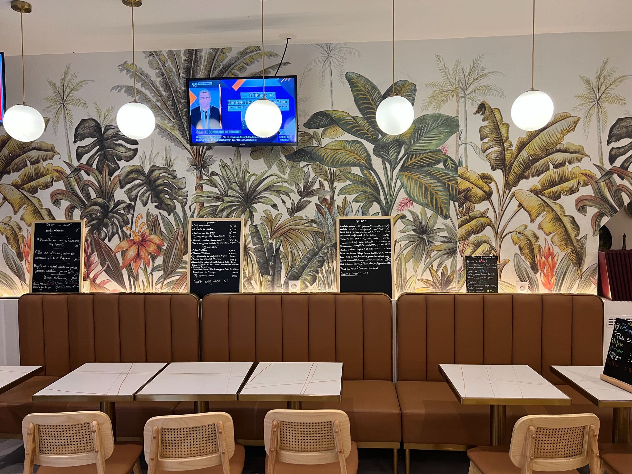 RÉNOVATION BRASSERIE — Paris 8e — projet, vue 3