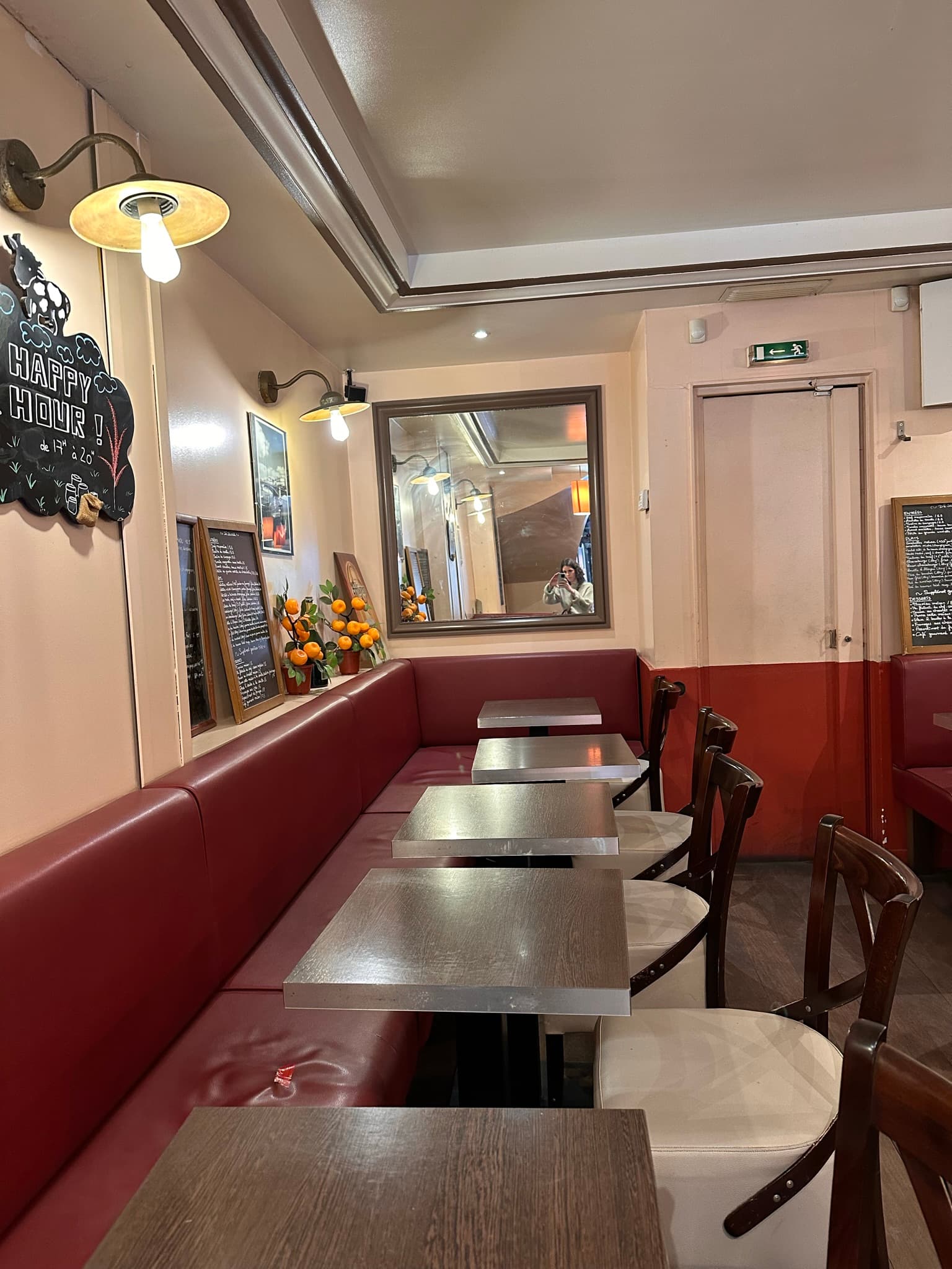 RÉNOVATION BRASSERIE — Paris 8e — existant, vue 10