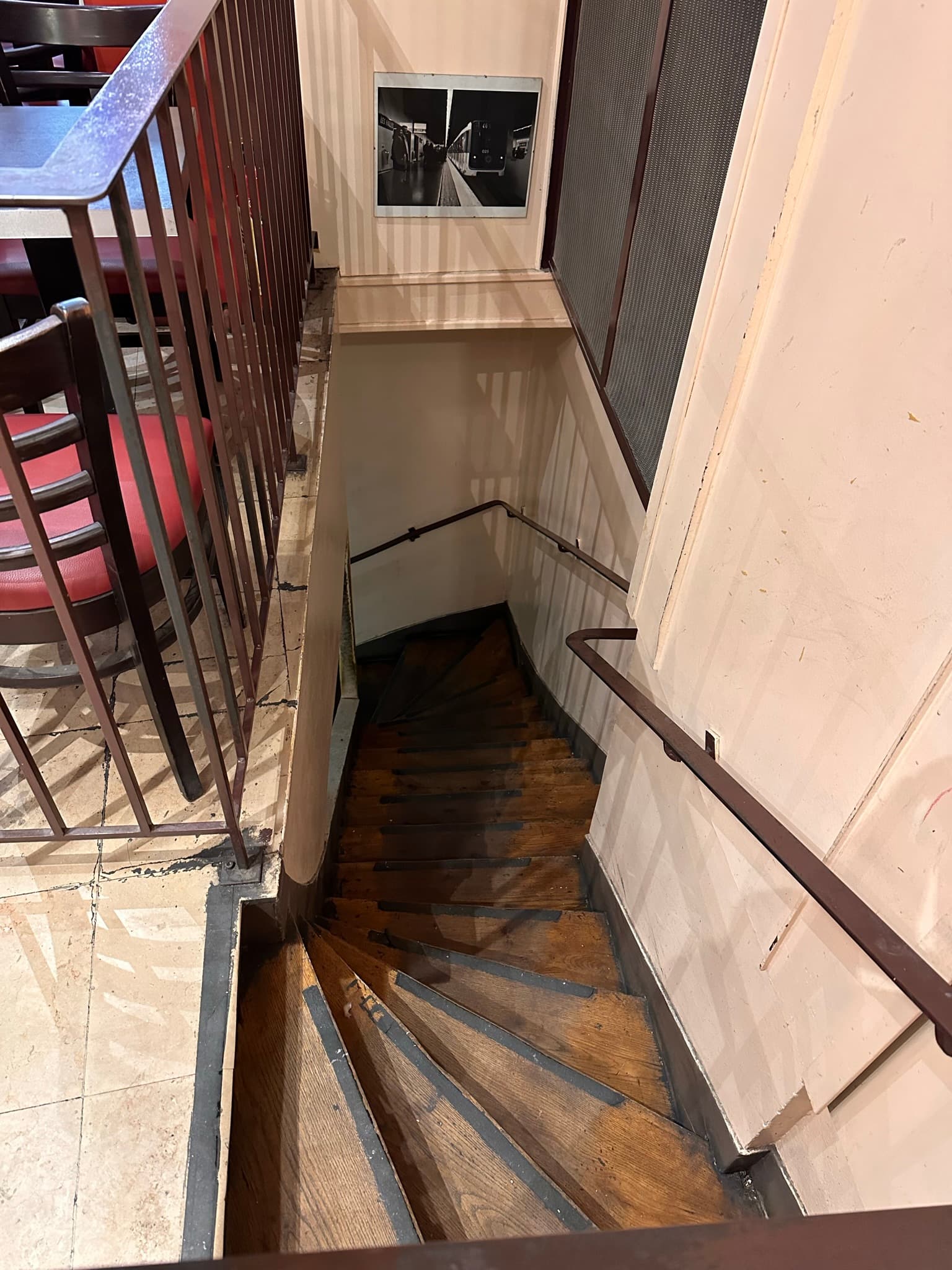 RÉNOVATION BRASSERIE — Paris 8e — existant, vue 7