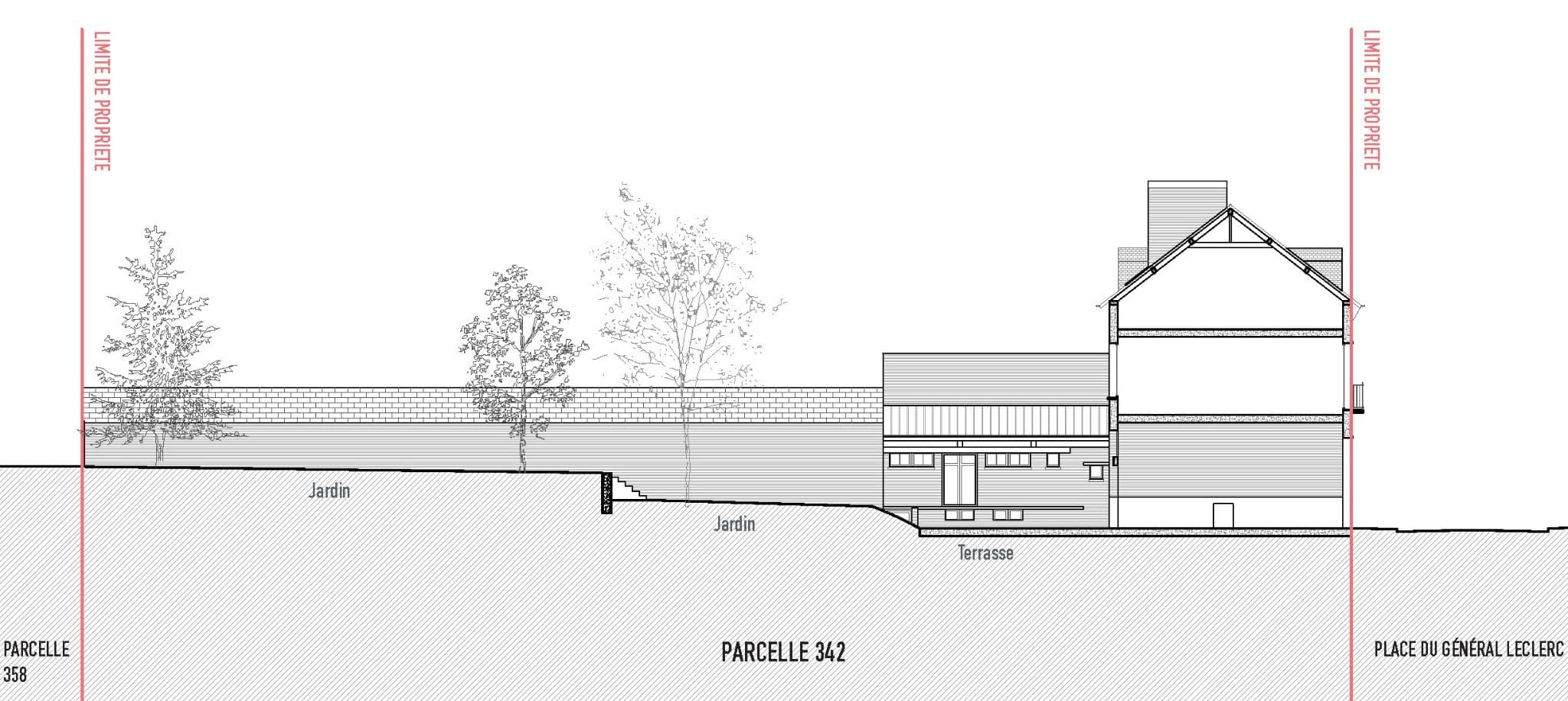 GÎTE — LOCAL COMMERCIAL — Somme — projet, vue 4