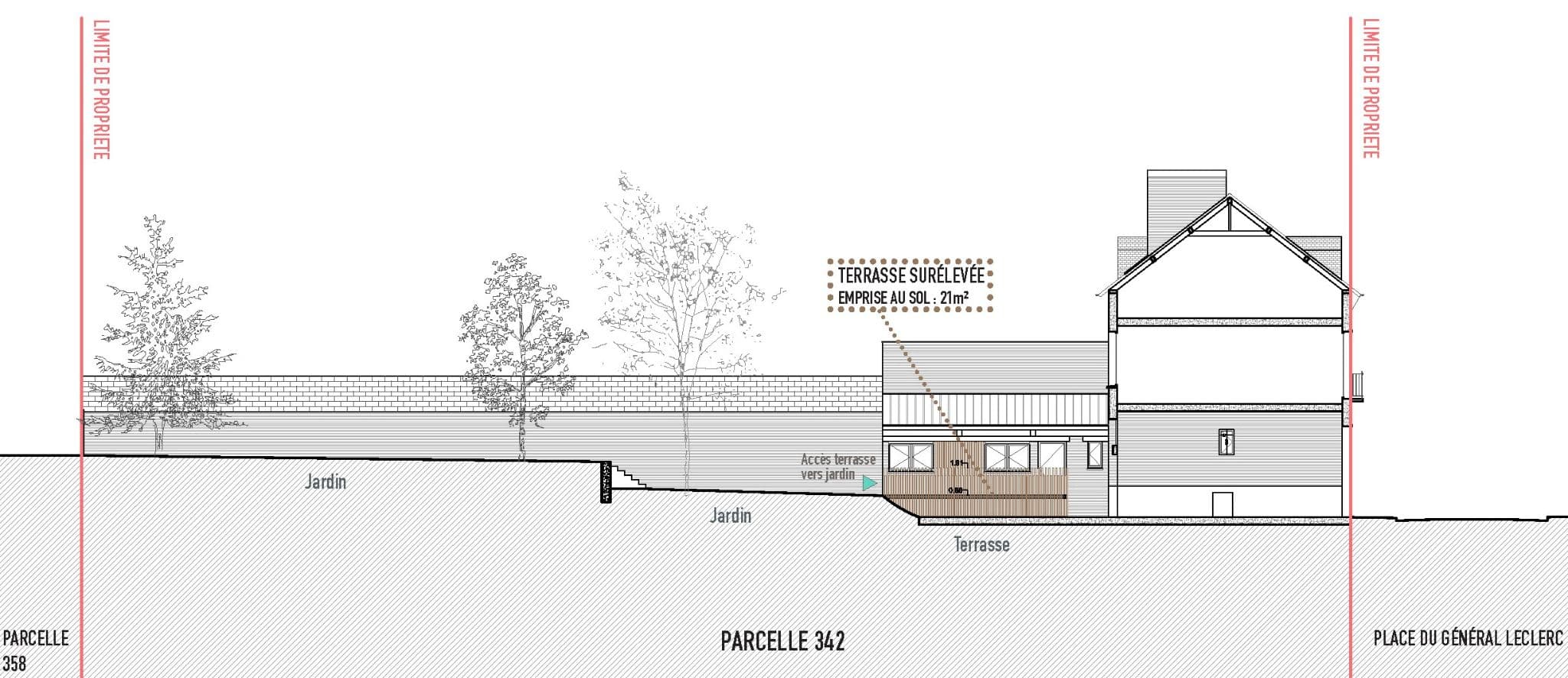 GÎTE — LOCAL COMMERCIAL — Somme — projet, vue 5