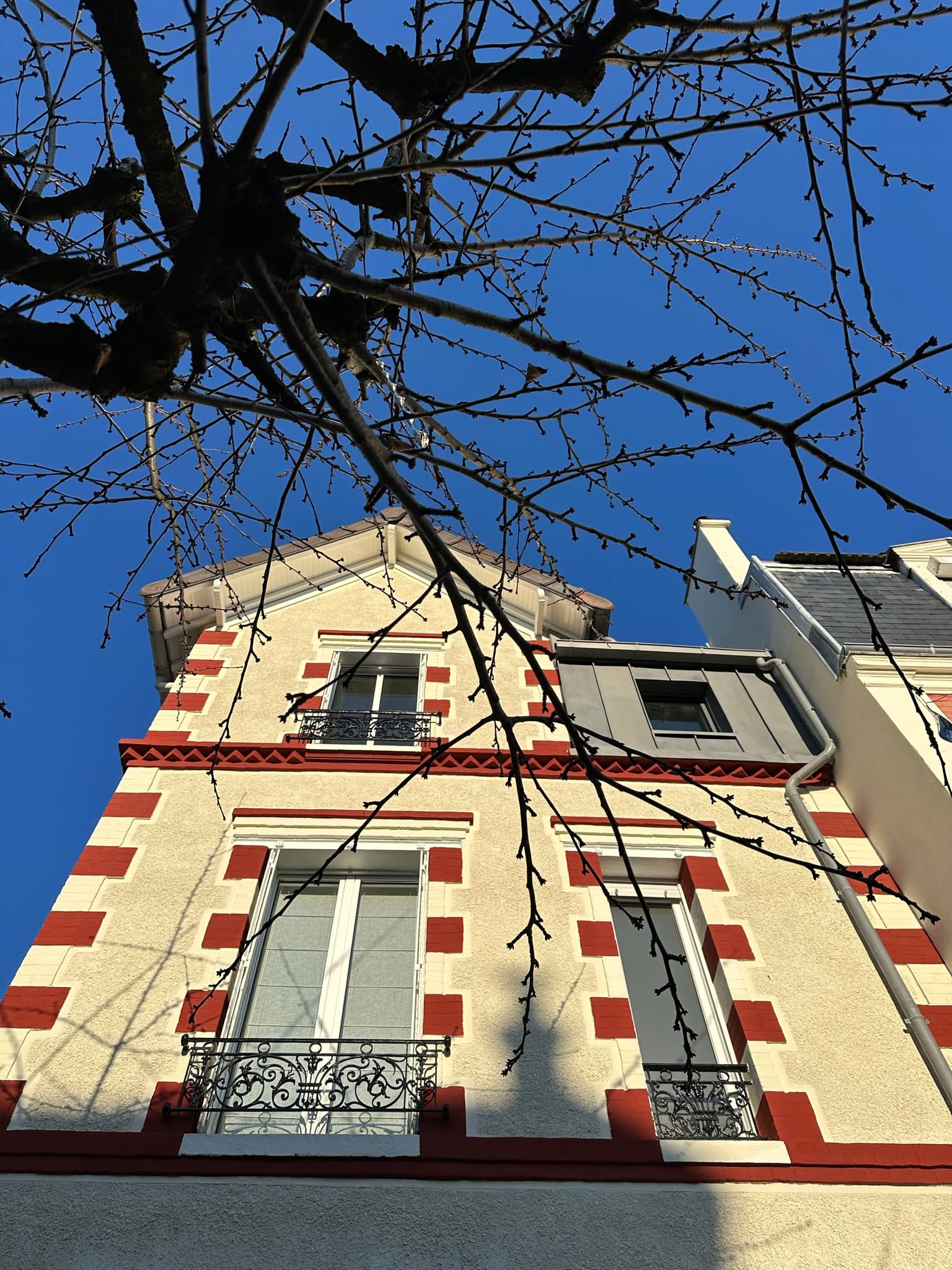 SURÉLÉVATION DE MAISON — Courbevoie — projet, vue 1