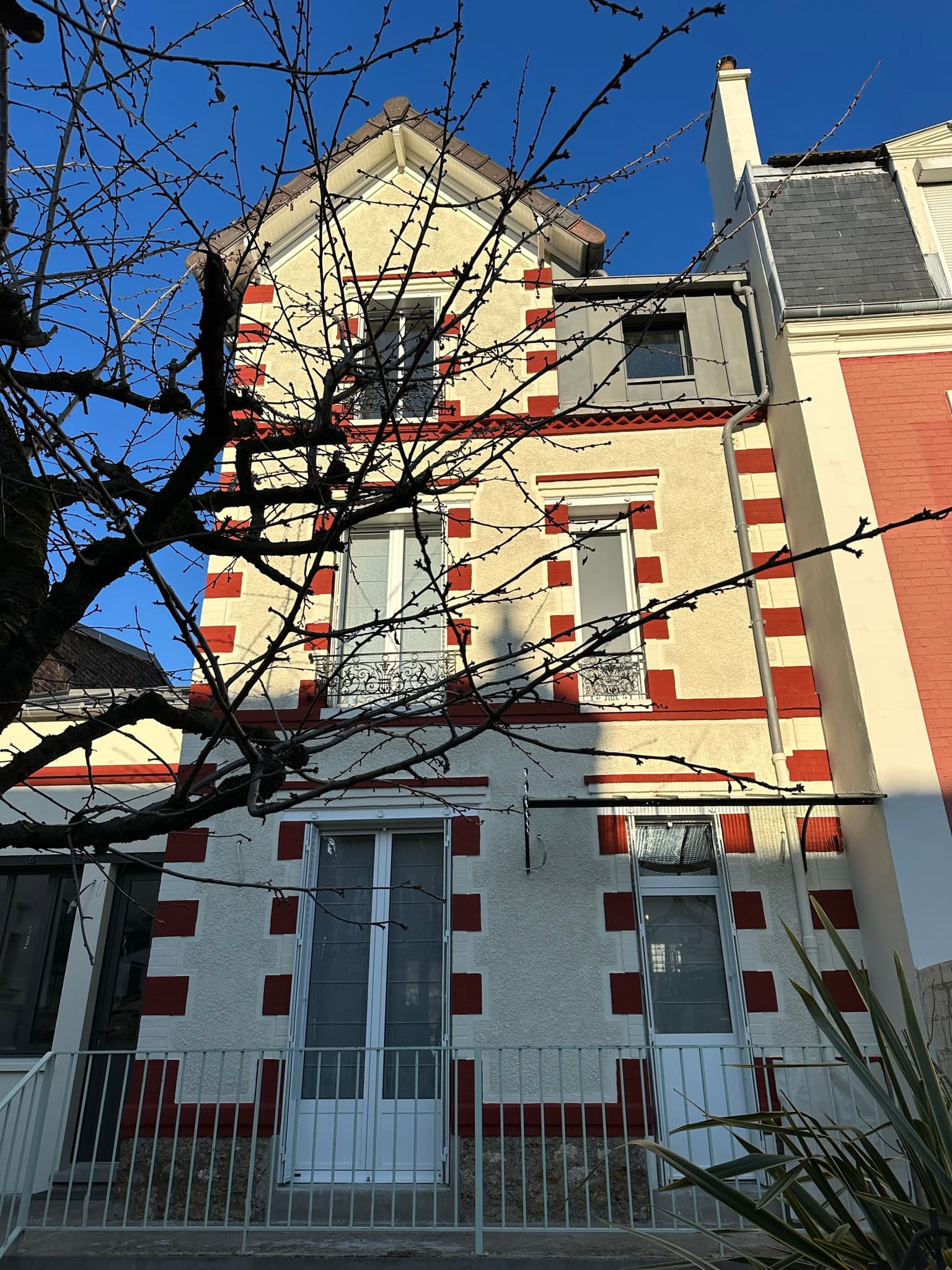 SURÉLÉVATION DE MAISON — Courbevoie — projet, vue 2