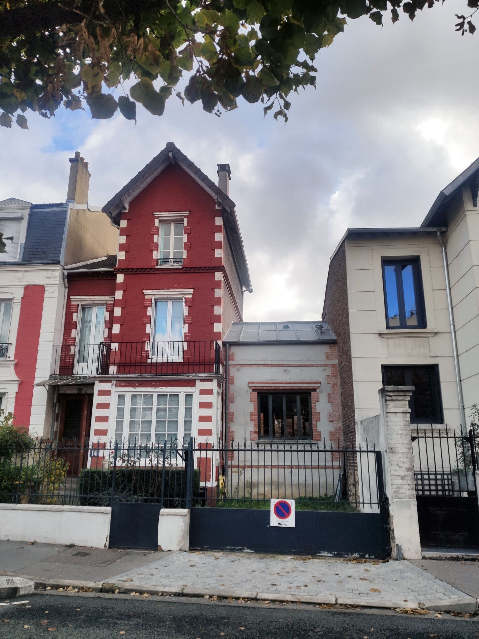 SURÉLÉVATION DE MAISON — Courbevoie — existant, vue 11