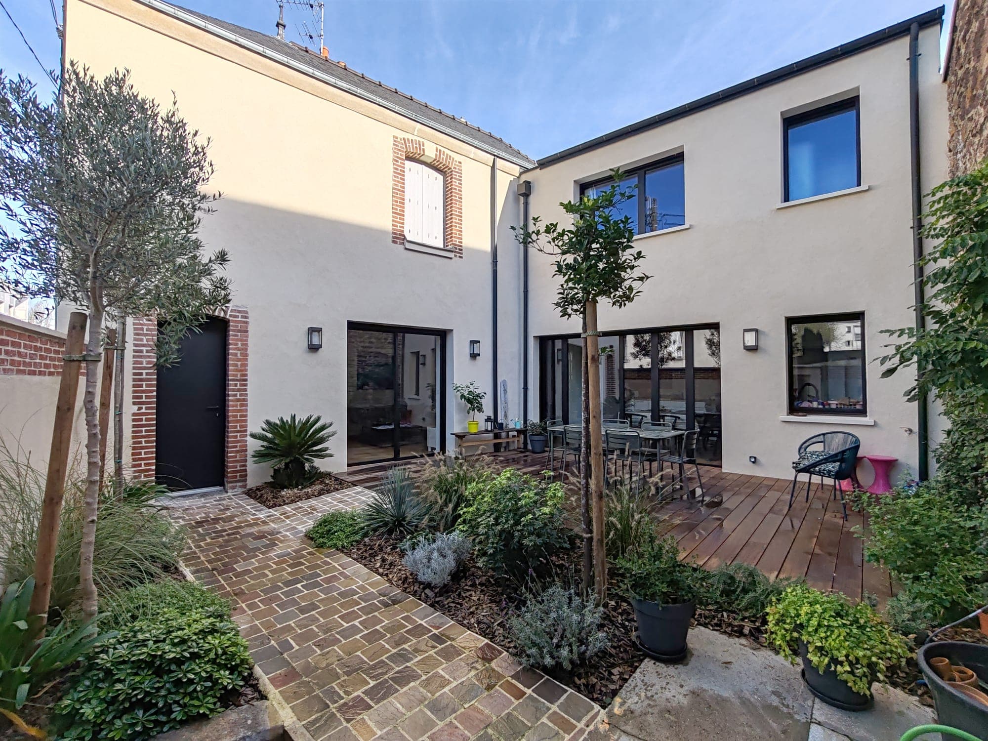 EXTENSION DE MAISON — Rennes — projet, vue 2