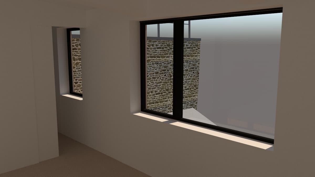 EXTENSION DE MAISON — Rennes — perspectives conception, vue 30