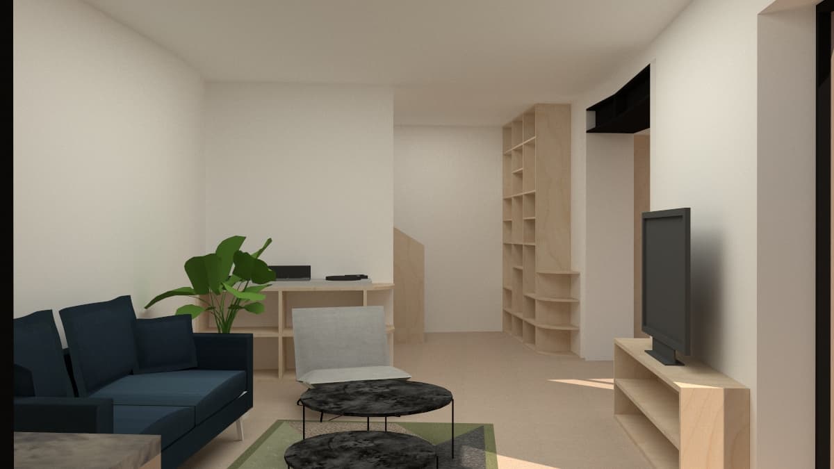EXTENSION DE MAISON — Rennes — perspectives conception, vue 37