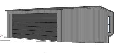ANNEXE ET GARAGE — Plérin — projet - plans, vue 5