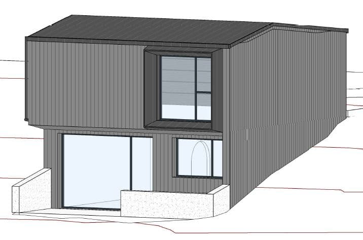 ANNEXE ET GARAGE — Plérin — projet - plans, vue 7