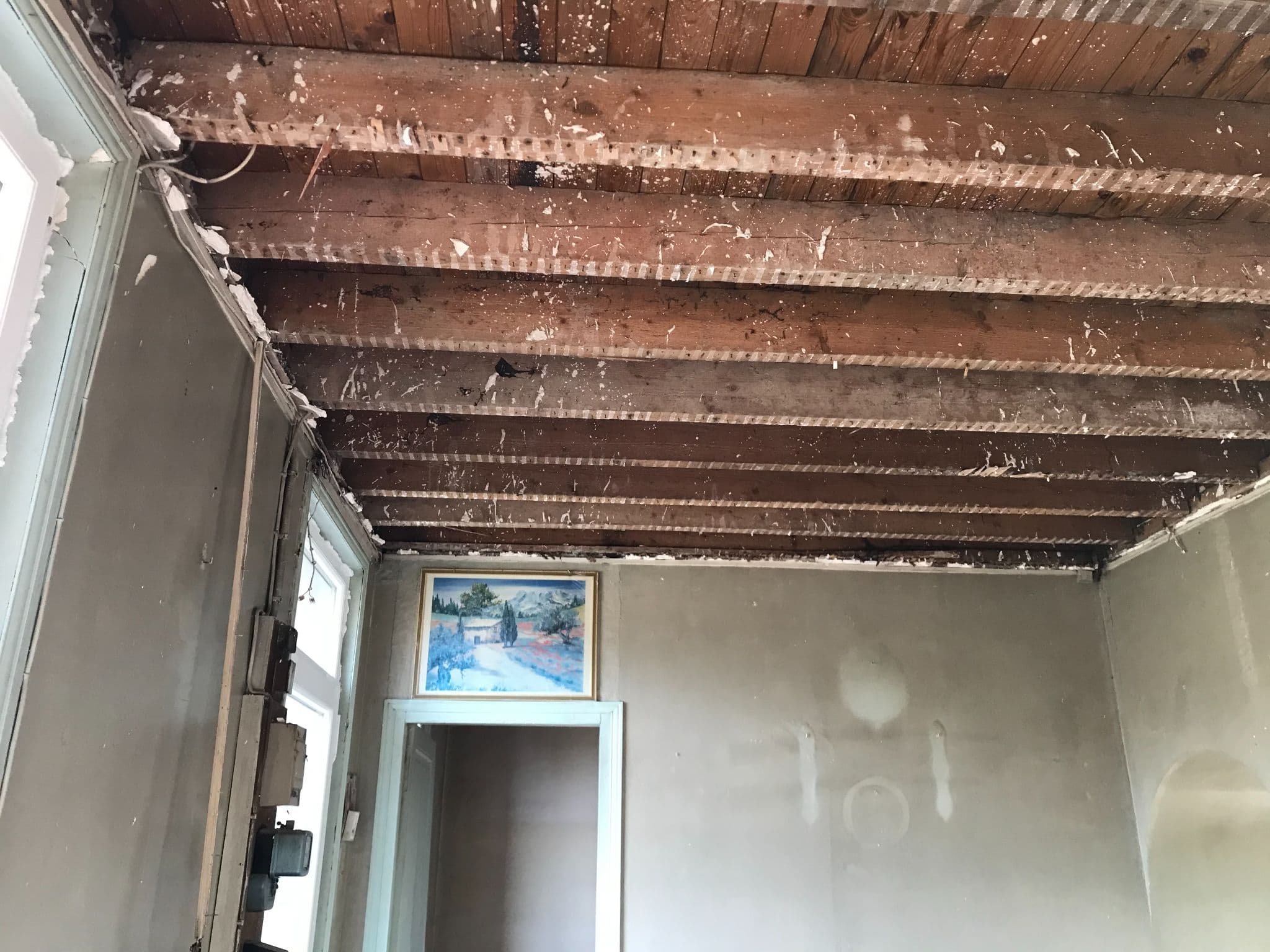 RÉNOVATION DE MAISON — Douilly — chantier, vue 6