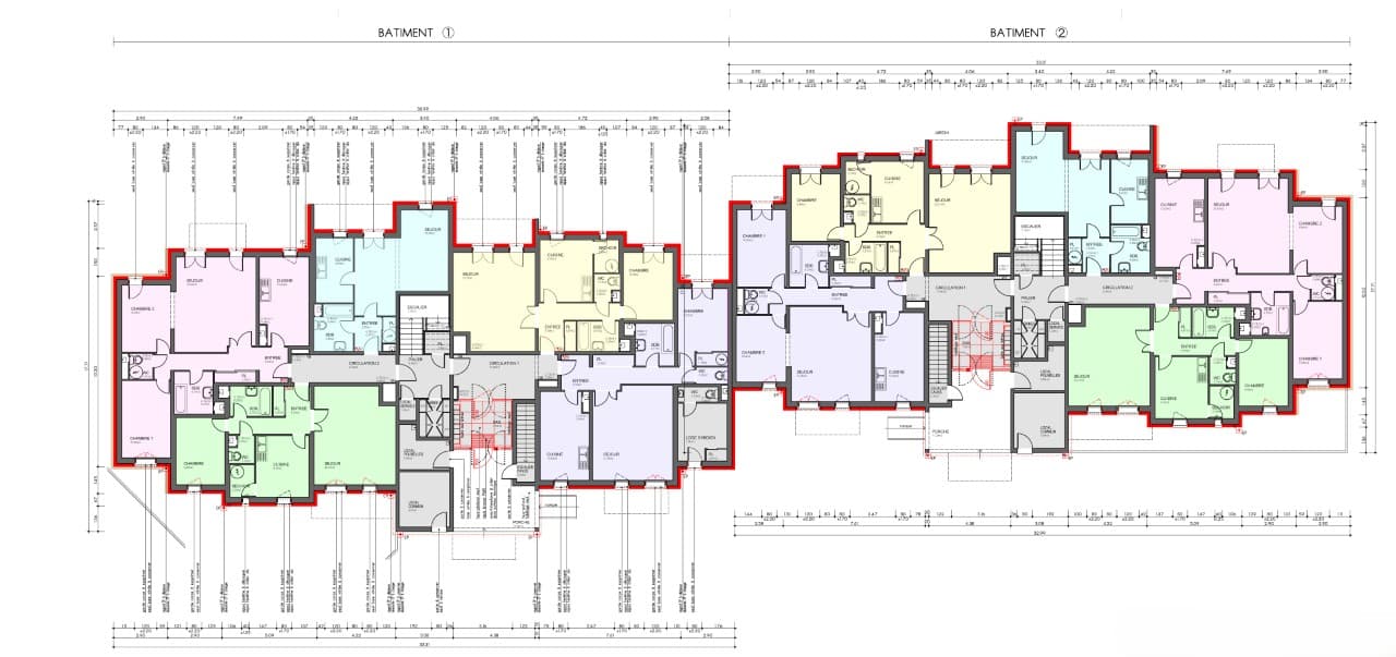 RÉHABILITATION LOGEMENTS SOCIAUX — vue 3