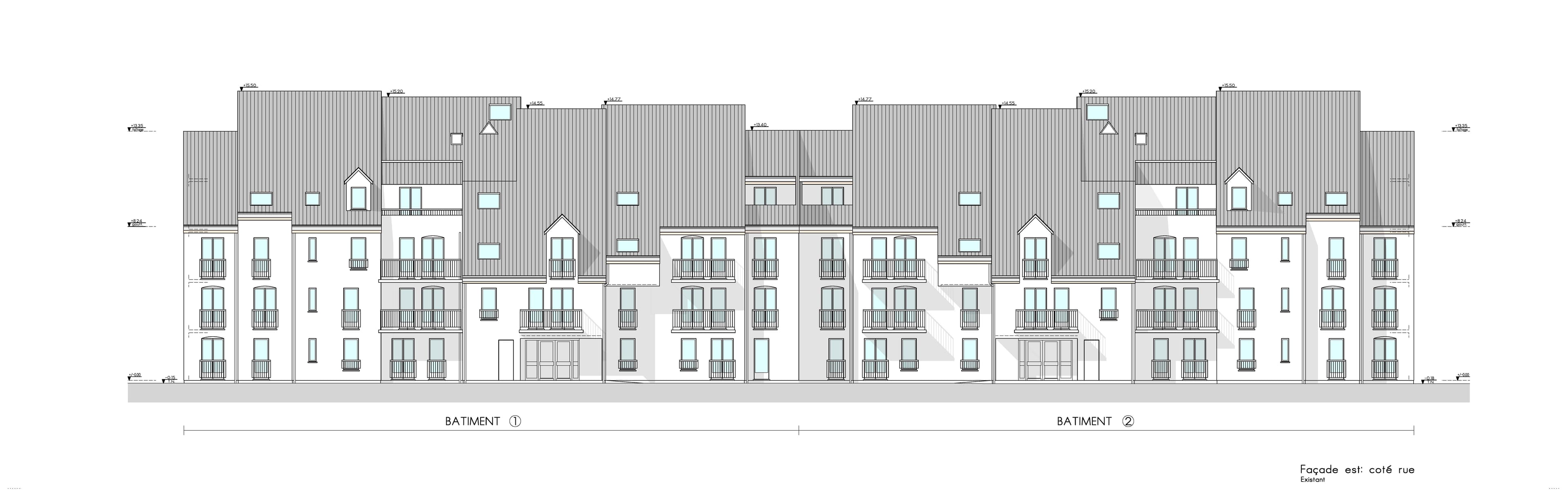 RÉHABILITATION LOGEMENTS SOCIAUX — vue 4