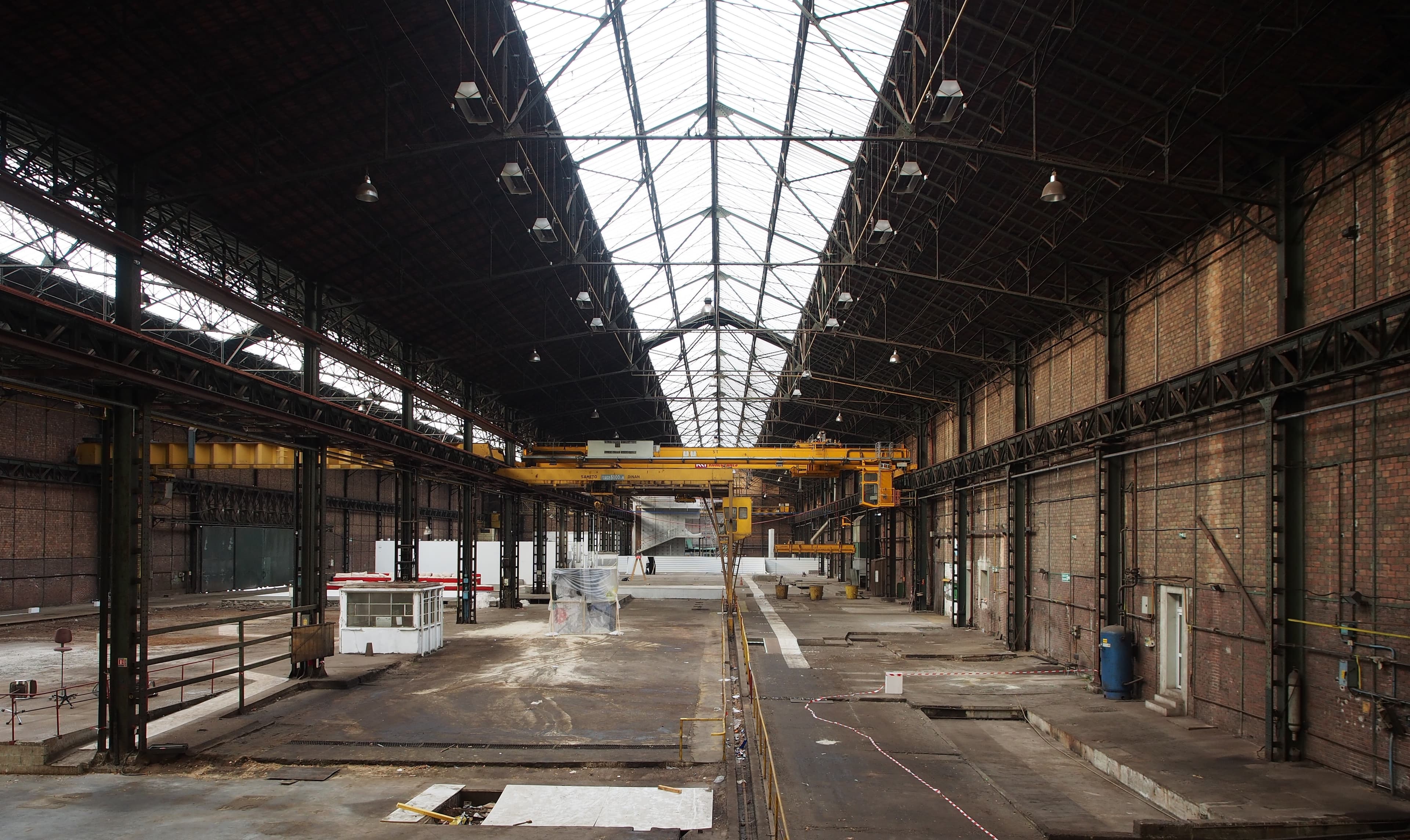 RÉHABILITATION DES GRANDES HALLES — Pantin — projet, vue 1