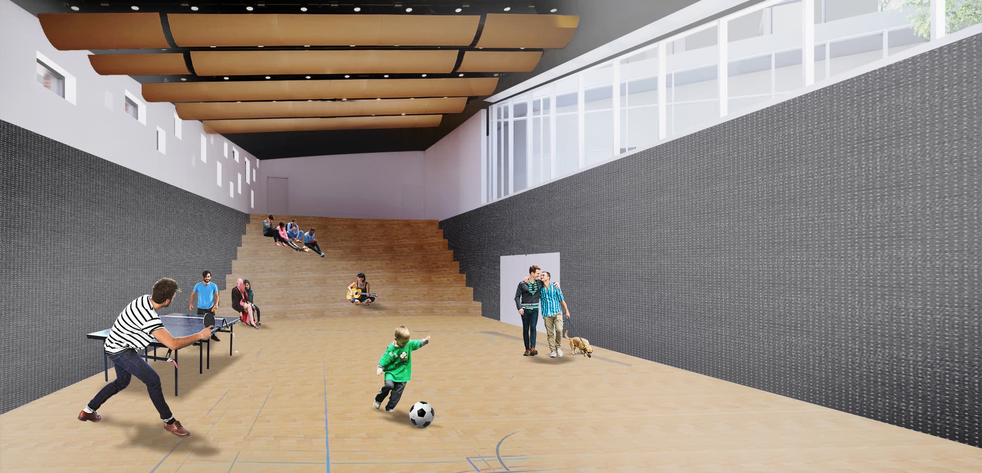 DELTA D'ÉVRY — Concours BIM — projet, vue 3