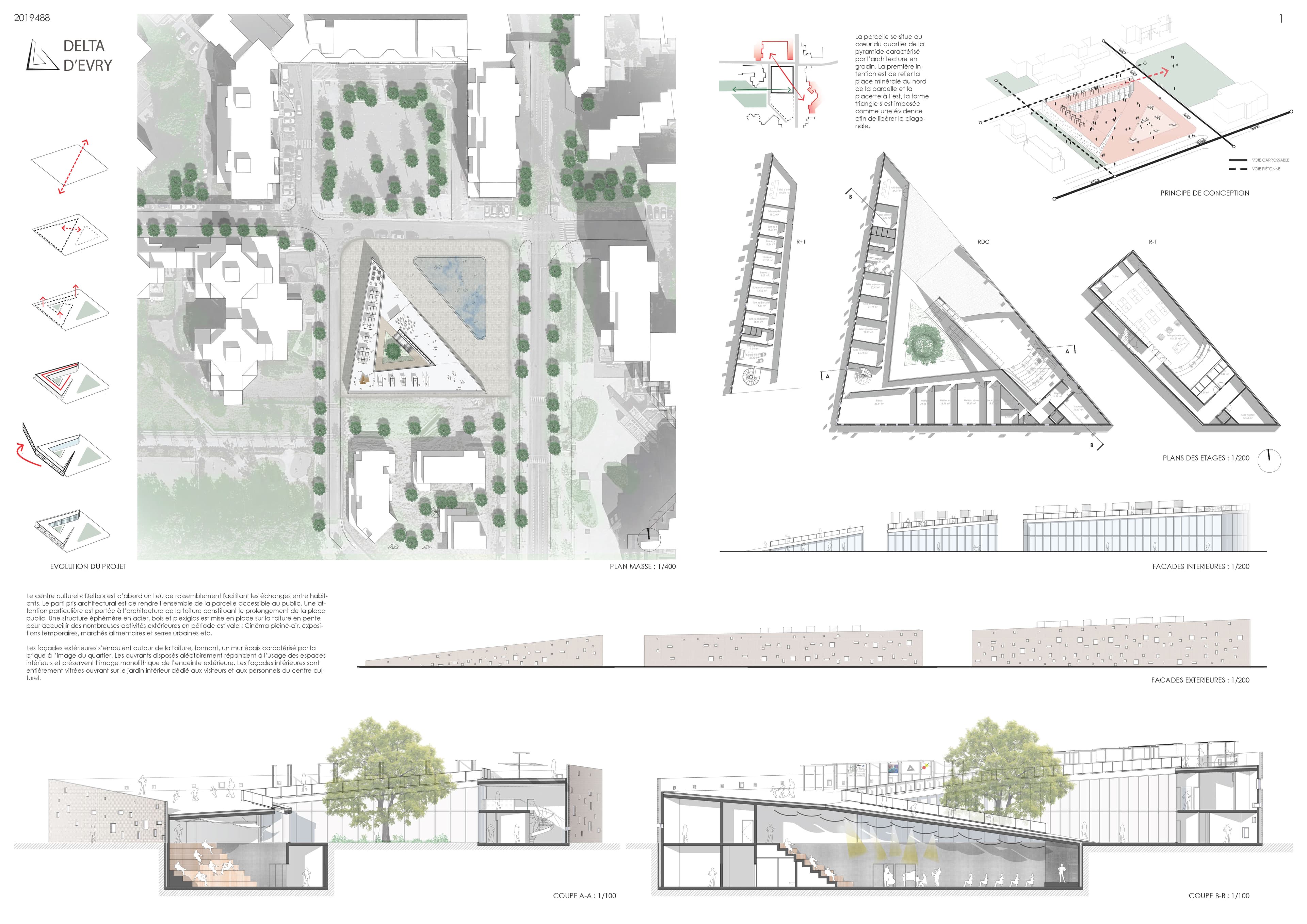DELTA D'ÉVRY — Concours BIM — projet, vue 4