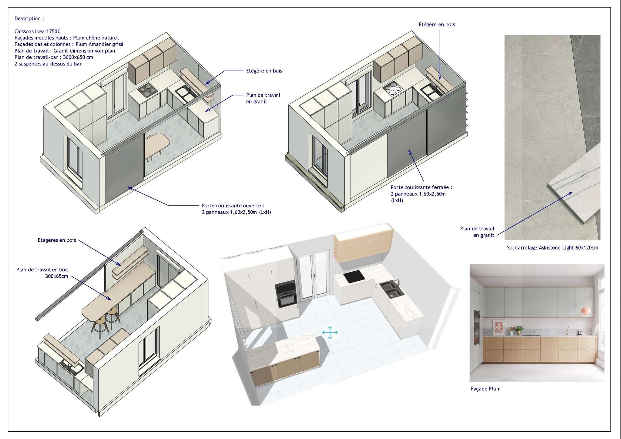 RÉNOVATION APPARTEMENT — Meaux — plans conception, vue 17